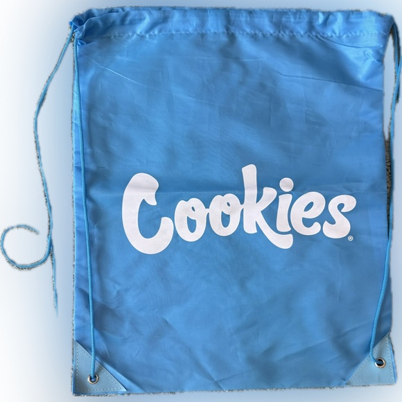 cookies Other - NWOT Cookies Blue Drawstring Bag Sack Backpack
